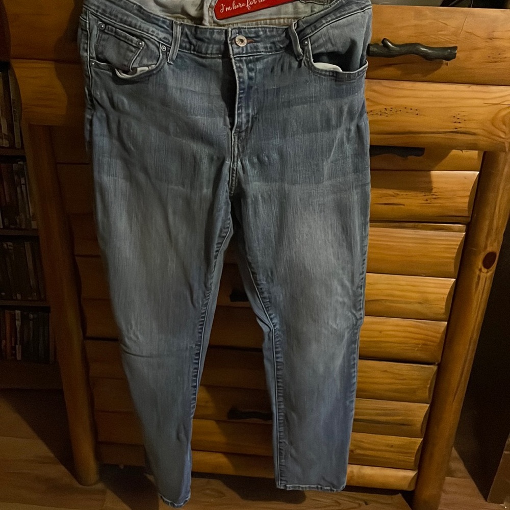 Levi blue jeans 14/33